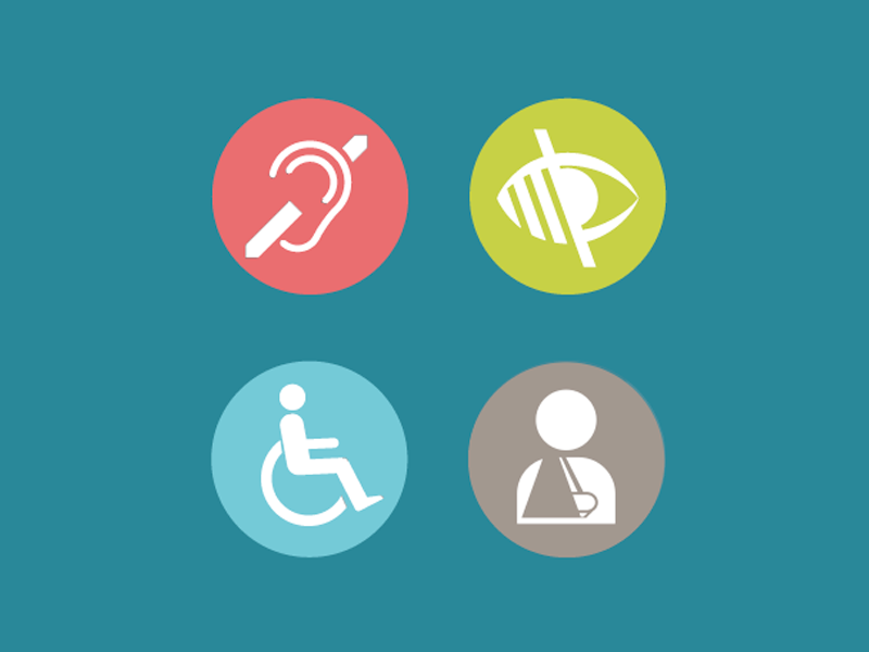 Icon used for Accessibility Committee
