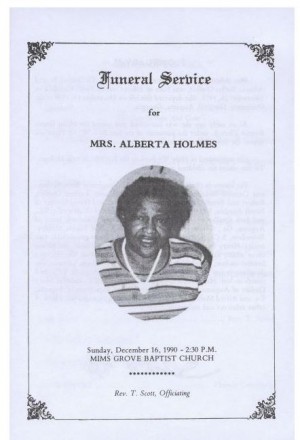 Funeral Program