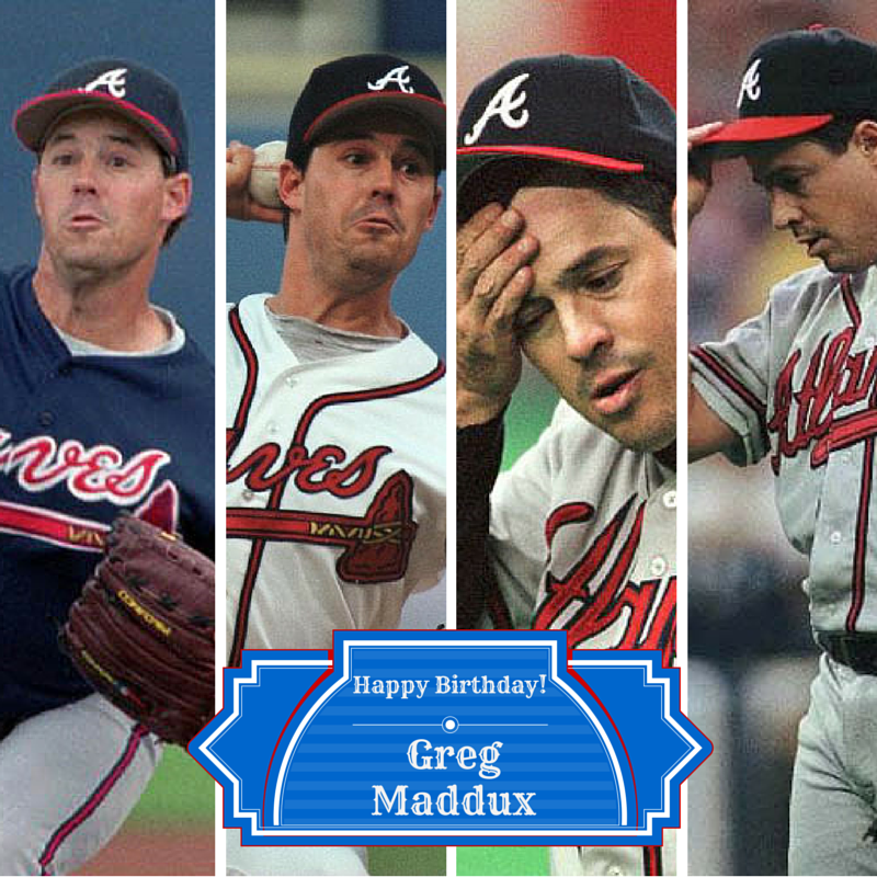 Greg ''Mad Dog'' Maddux Atlanta Braves