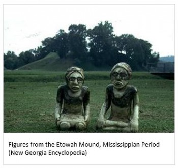 Echota mound figures