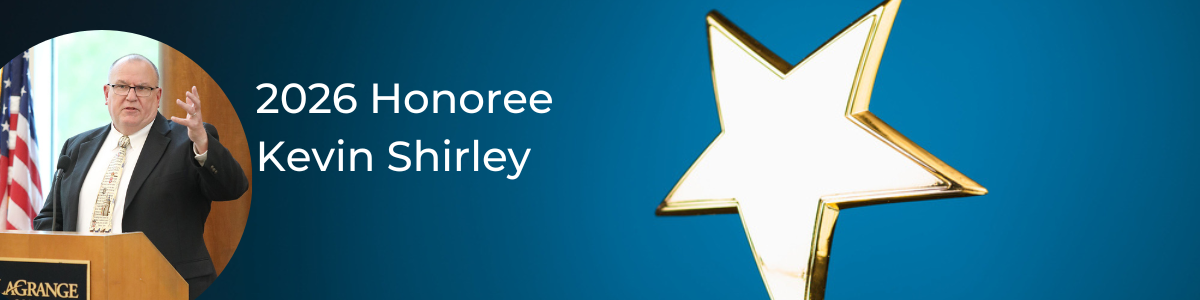 Amassador Award banner image with Kevin Shirley