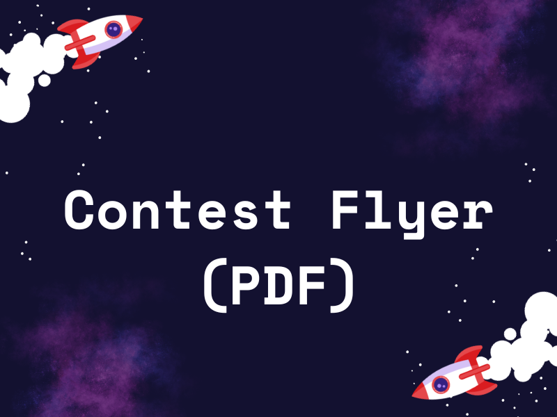 Image associated with Art Contest Flyer